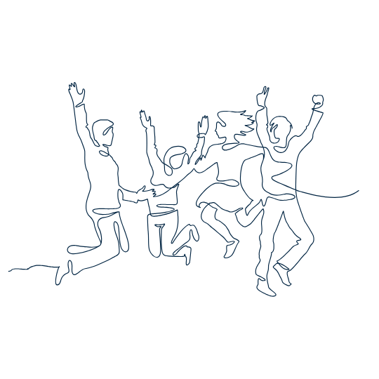 people jumping